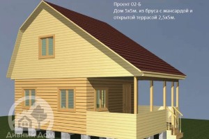 проект дома из бруса бесплатно