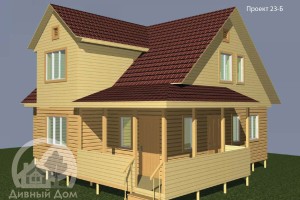 проект дома из бруса бесплатно