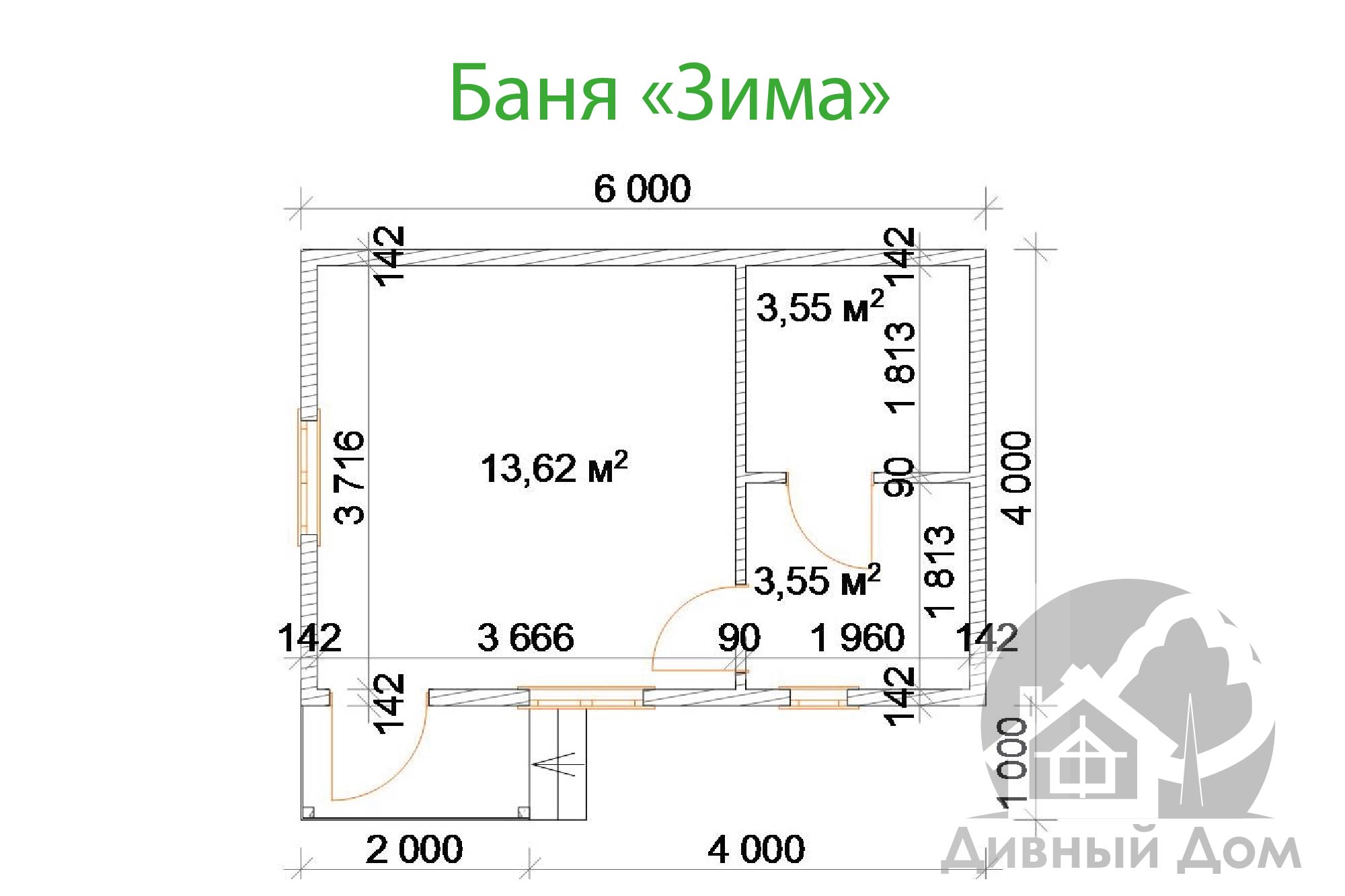 строительство бани из бруса профилированного под ключ